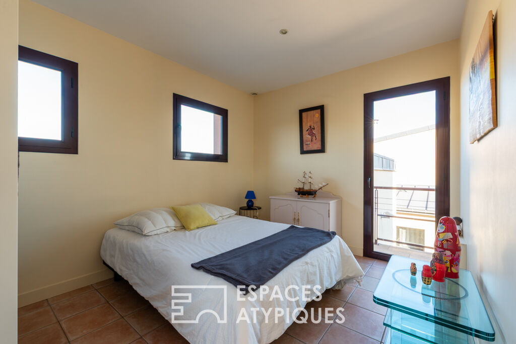 Lumineuse villa style californien et sa piscine