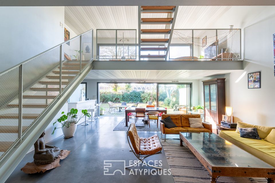 Audacieuse et lumineuse maison d'architecte