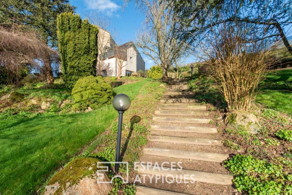 Maison d'architecte familiale et évolutive