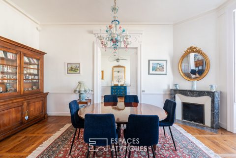 Appartement sur les quais à l&rsquo;élégance intemporelle