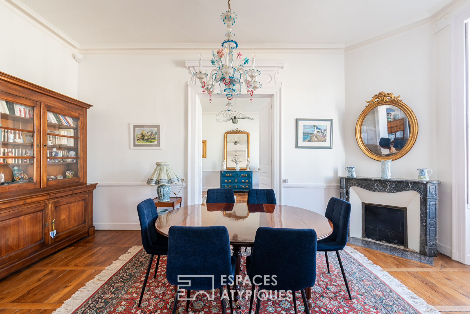 Appartement sur les quais à l&rsquo;élégance intemporelle