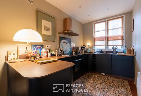 Maison de ville à la prestigieuse signature Odorico