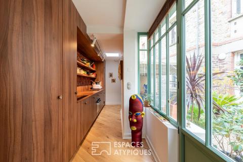 Signature architecturale pour ce loft duplex de centre ville de Rennes