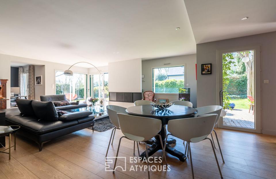 Élégante maison moderne et familiale