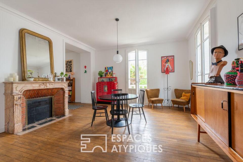 L'élégance d'un appartement de charme dans une demeure d'exception