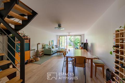 Maison rénovée et son jardin