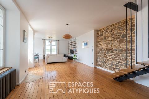 Duplex de caractère avec vue panoramique sur le château de Fougères