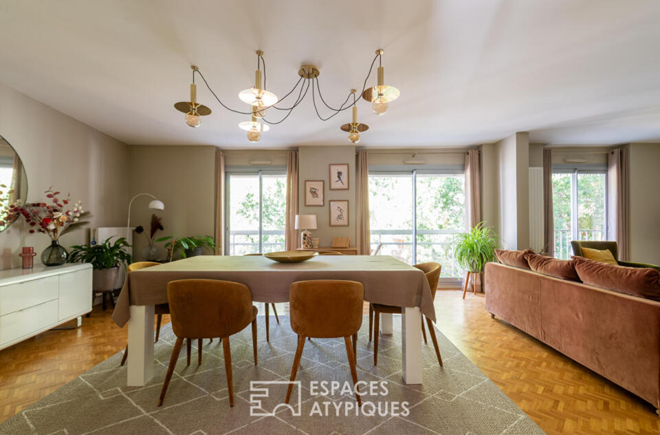 Appartement triplex rénové quartier Mail F. Mitterrand