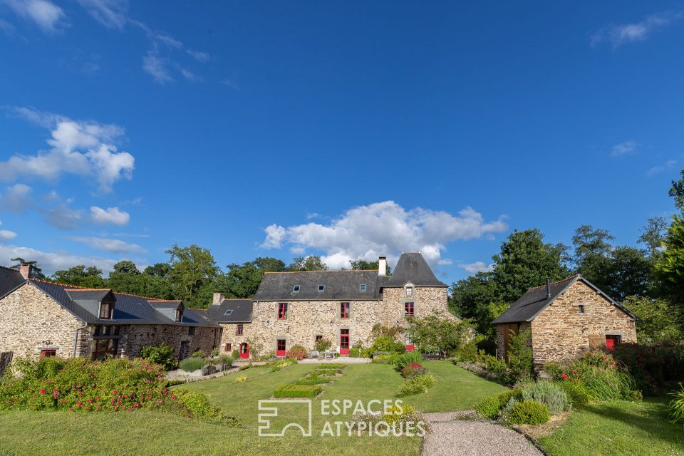 35580 Guichen - Manoir du 18ème siècle réinterprété aux portes de Rennes - Réf. 2864