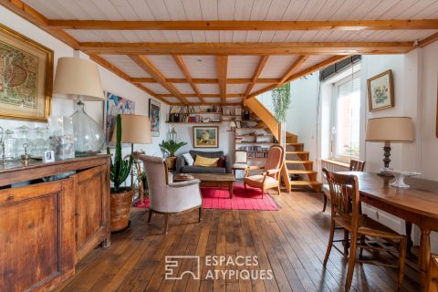 Charmante et atypique maison de ville  style bohème – 92 M² – Rennes