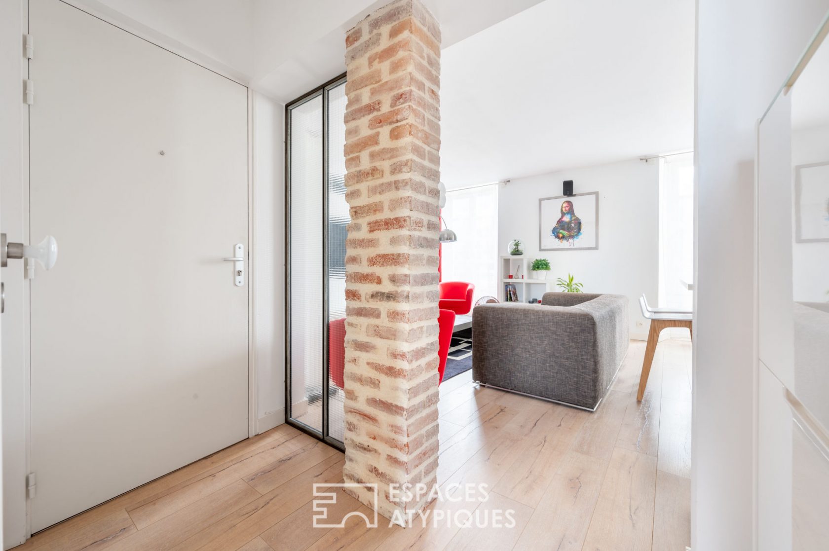 Appartement cosy à Saint-Hélier – Proche gare LGV