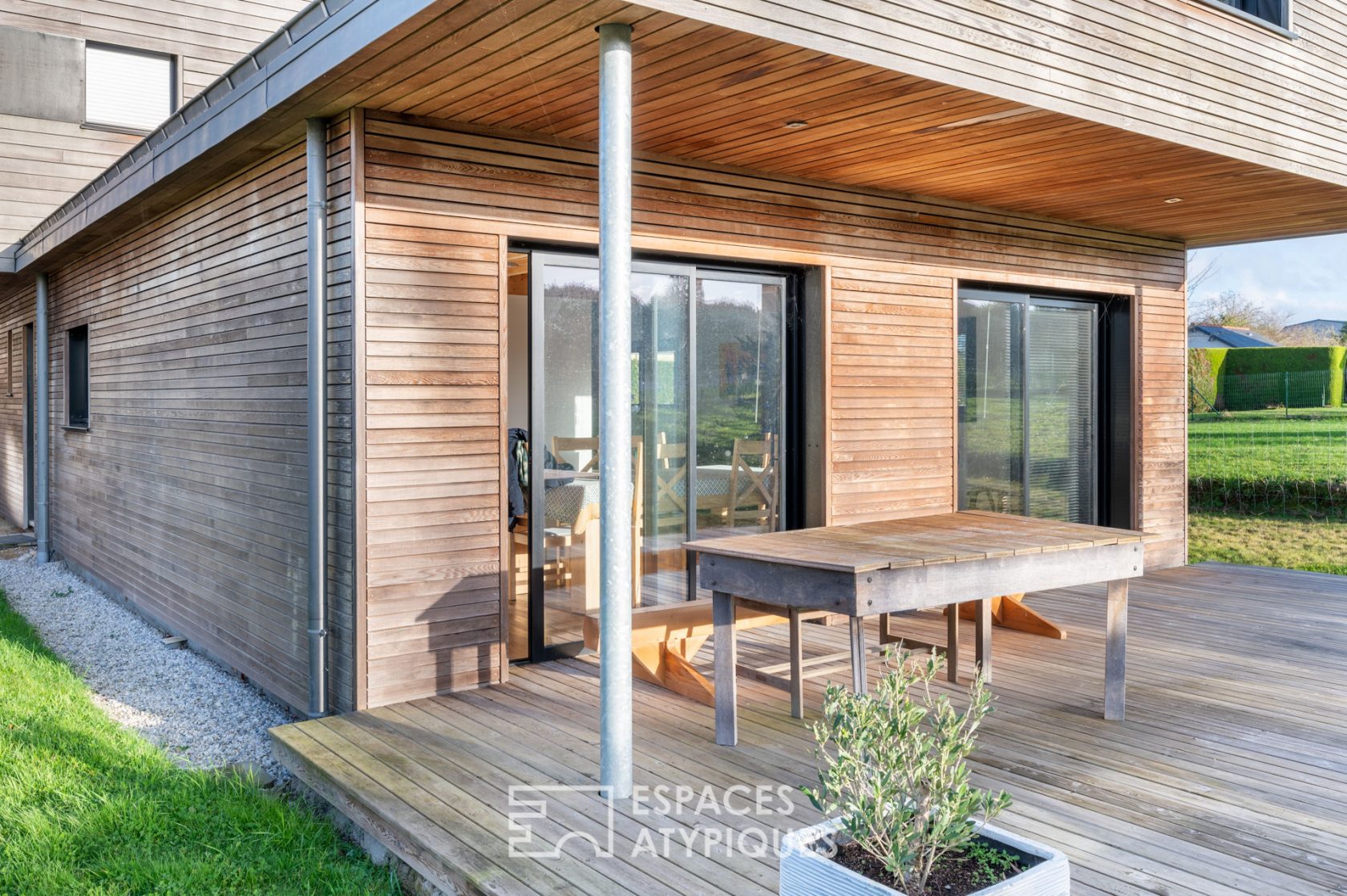 Audacieuse contemporaine  ossature bois