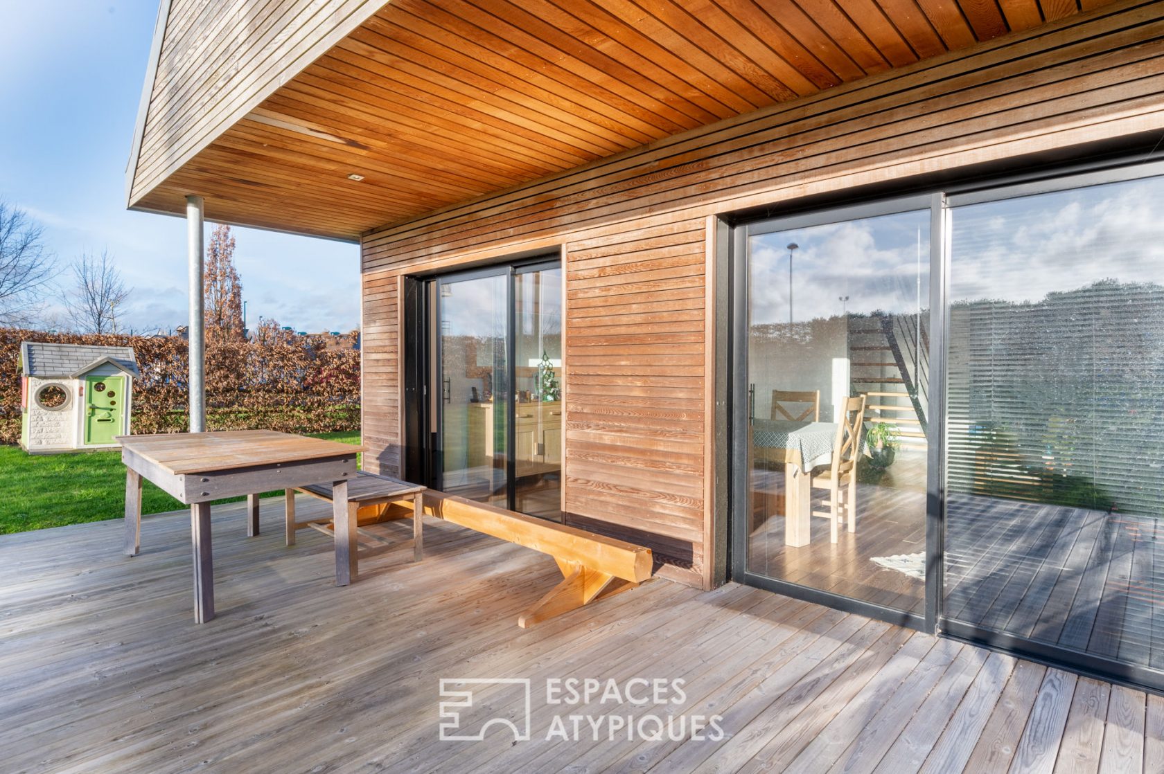 Audacieuse contemporaine  ossature bois