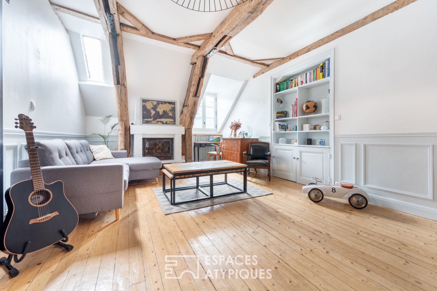 Duplex, charme et élégance au coeur de Rennes