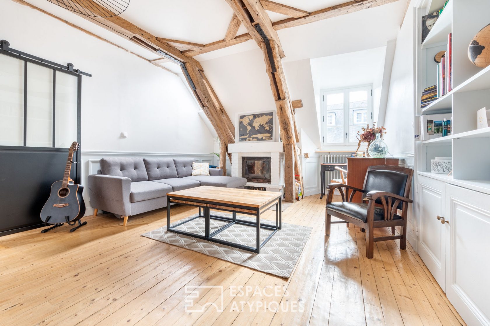 Duplex, charme et élégance au coeur de Rennes