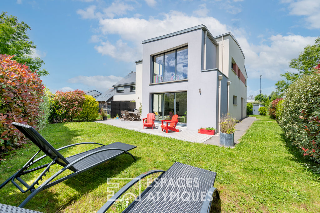 Lumineuse contemporaine à Pacé à côté de Rennes