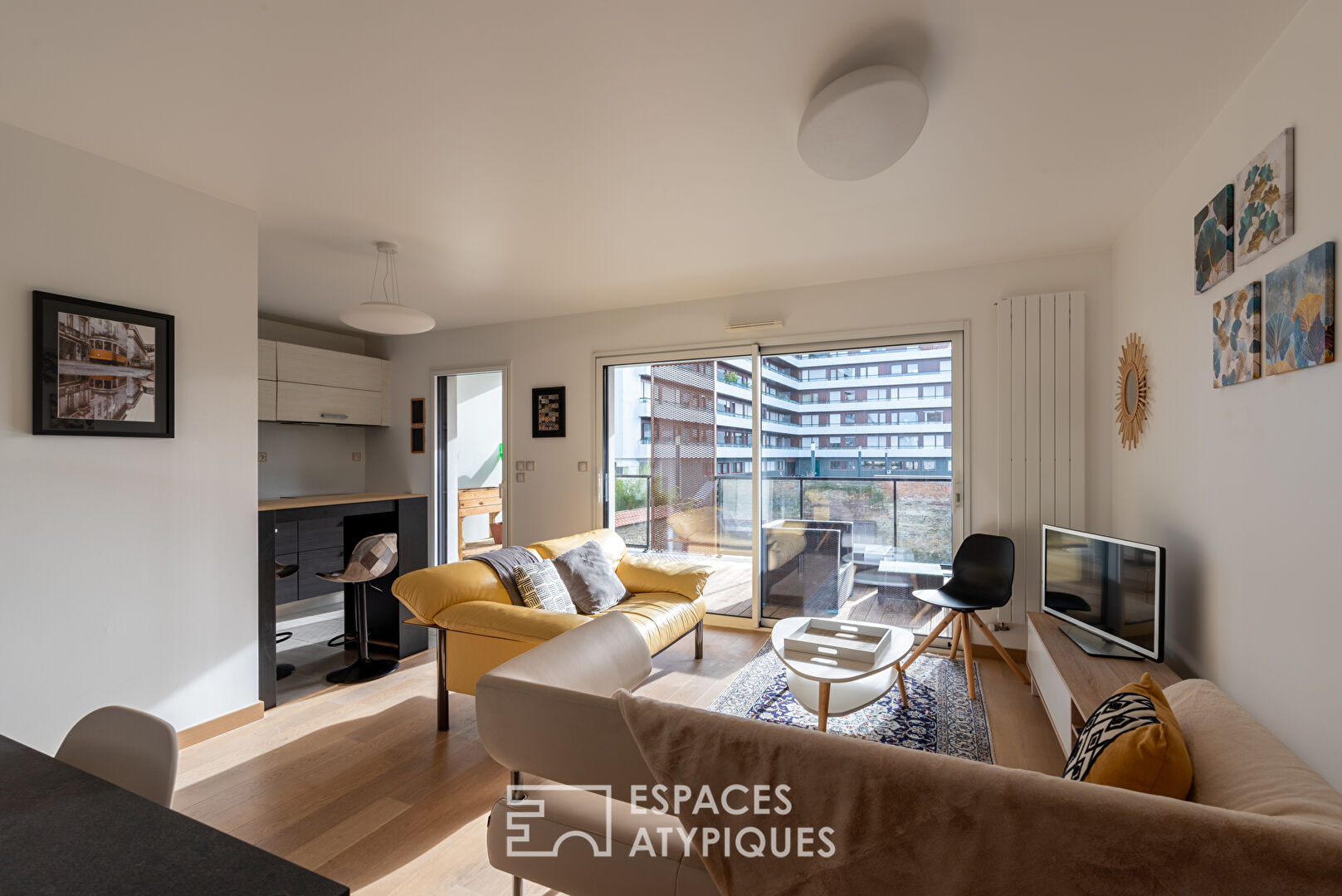 L’écrin zen  Appartement Rennes 3 pièces  69 m2  meublé centre ville