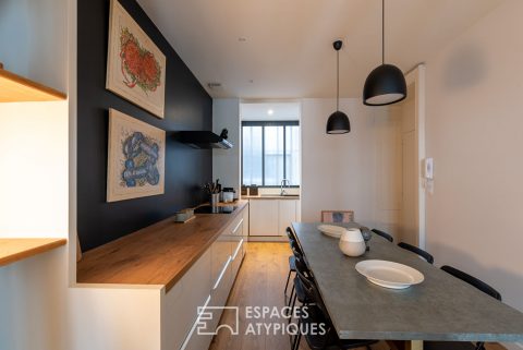 Appartement rénové en coeur de ville