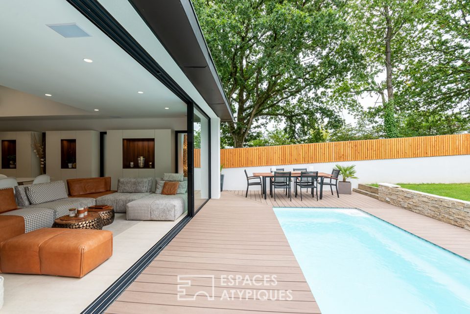 Villa d'architecte indoor outdoor à quinze minutes de Rennes