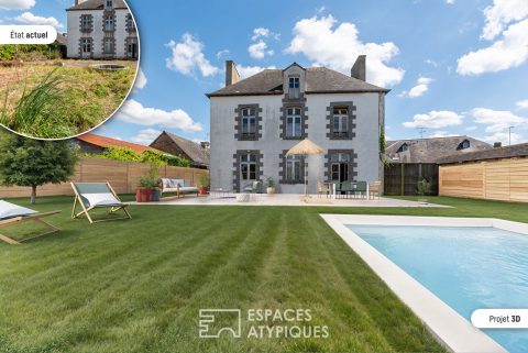 Bourgeois house to be reinterpreted in the heart of Tinténiac