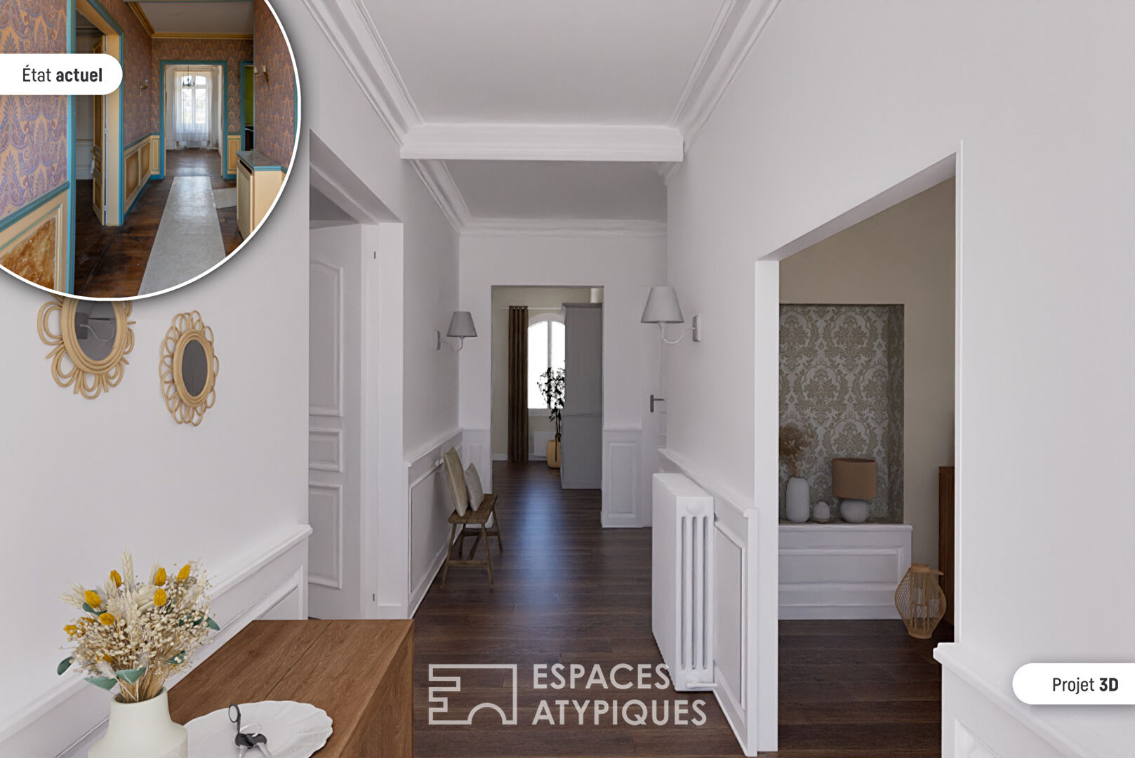 Bourgeois house to be reinterpreted in the heart of Tinténiac