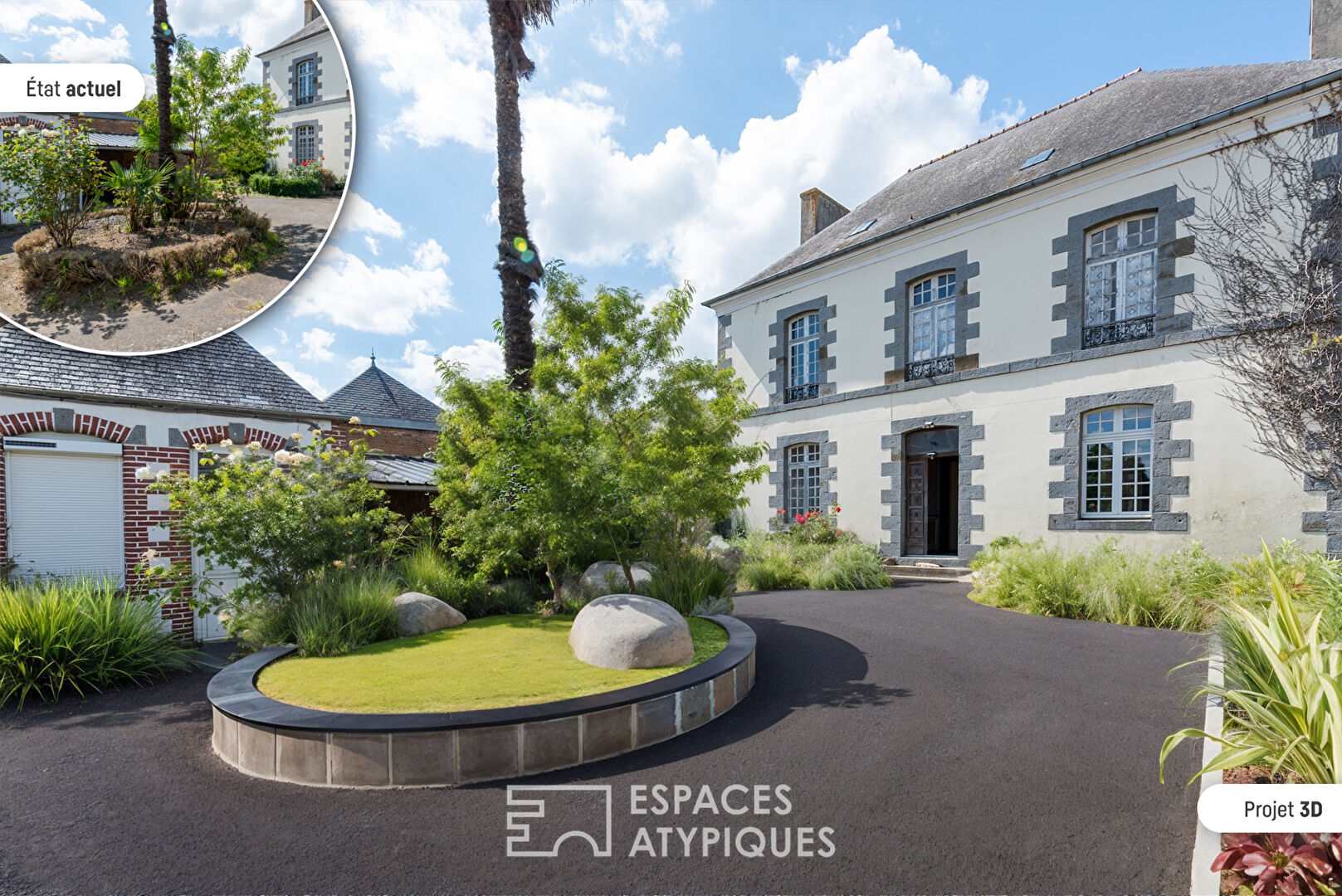 Bourgeois house to be reinterpreted in the heart of Tinténiac