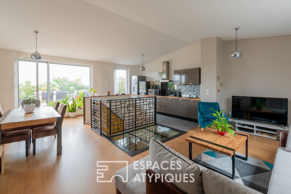 Duplex exotique - 4 pièce(s) 105 m2 - Chantepie