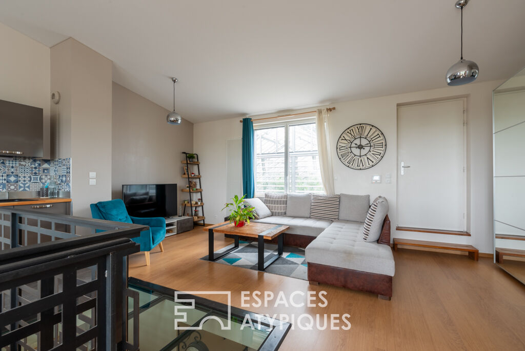 Duplex exotique – 4 pièce(s) 105 m2 – Chantepie