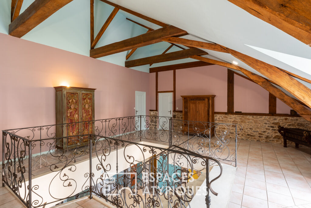 Relais de poste 19ème siècle hors norme