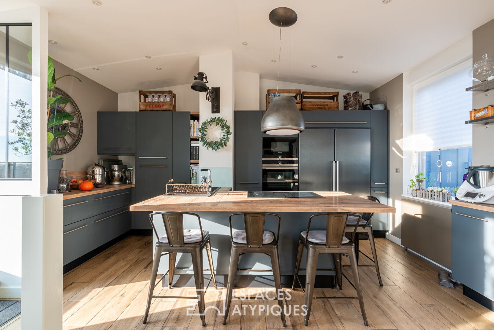 Exotic and bioclimatic duplex with 4 bedrooms and 2 terraces – CHANTEPIE
