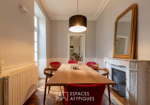 Apartment of expression and indisputable charm – Center of Rennes