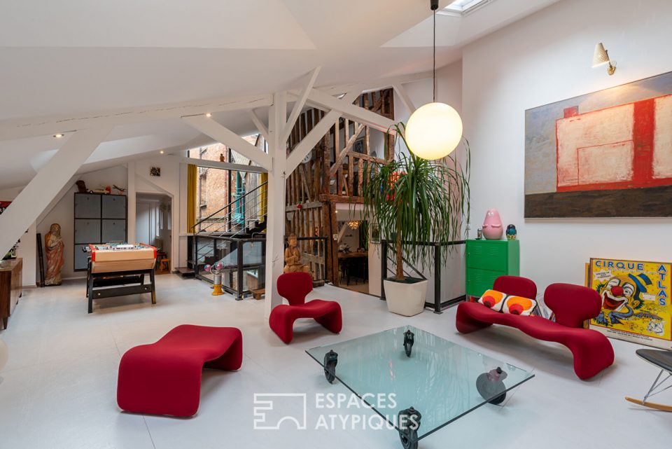 splendide loft créatif au coeur de Rennes