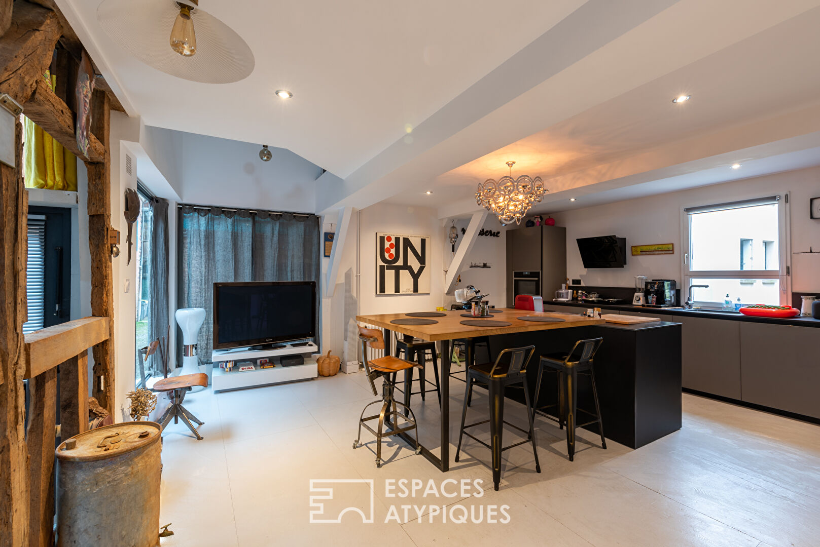 Splendide Loft créatif au coeur de Rennes