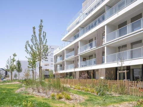 Appartement cinq pièces et sa terrasse grand format