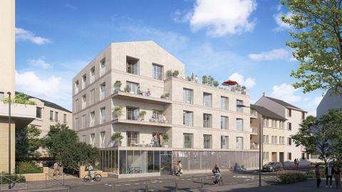 Beau duplex et ses terrasses, quartier Mabilais