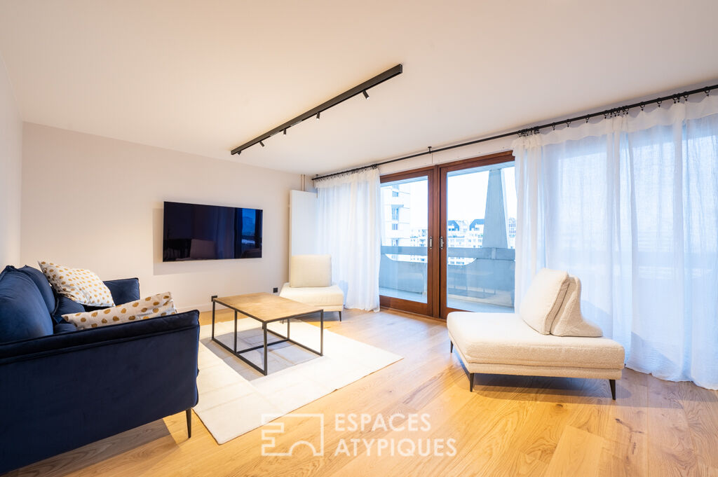 Grand appartement de 110 m² meublé – Centre ville Rennes