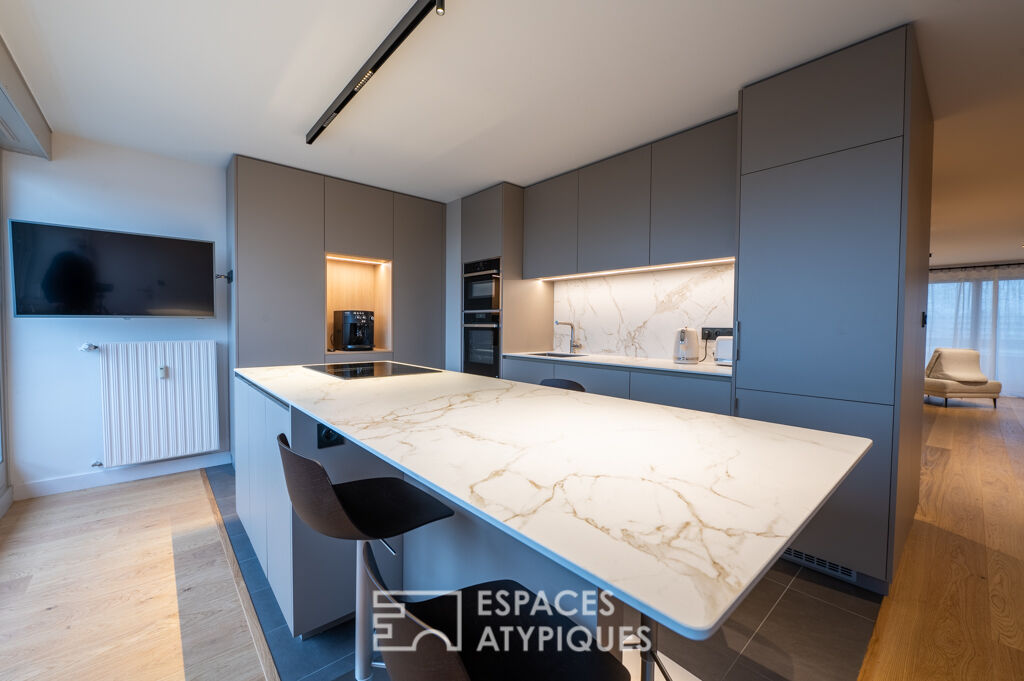 Grand appartement de 110 m² meublé – Centre ville Rennes