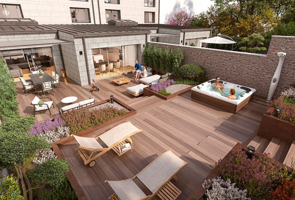 35000 RENNES - Maison Loft et son jardin au coeur du Thabor - Réf. EARE262A