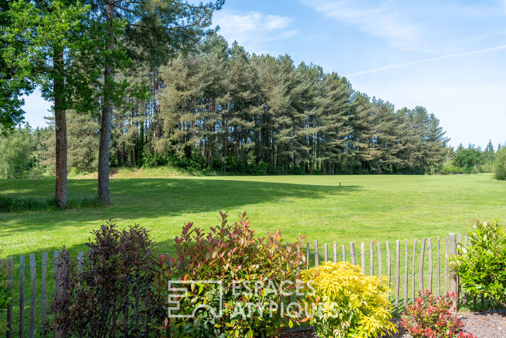 Contemporaine avec vue sur le Golf