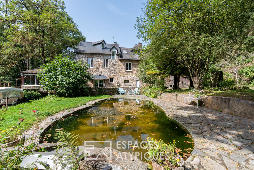 Ancien moulin les pieds dans l’eau