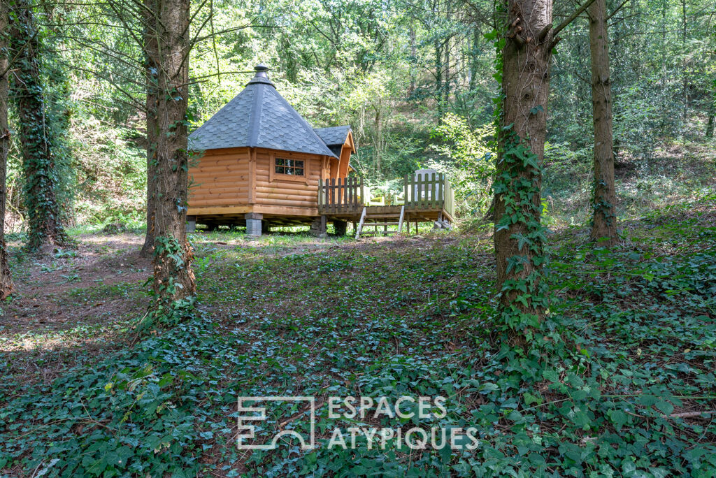 Ancien moulin les pieds dans l’eau