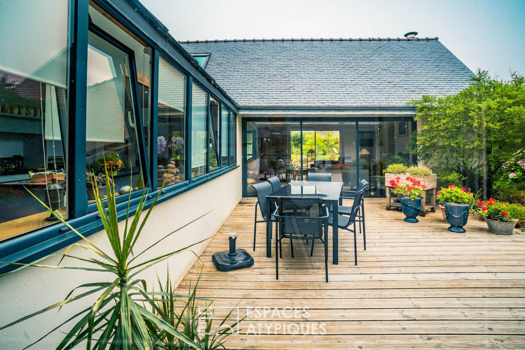 Maison d’architecte à quelques encablures des plages