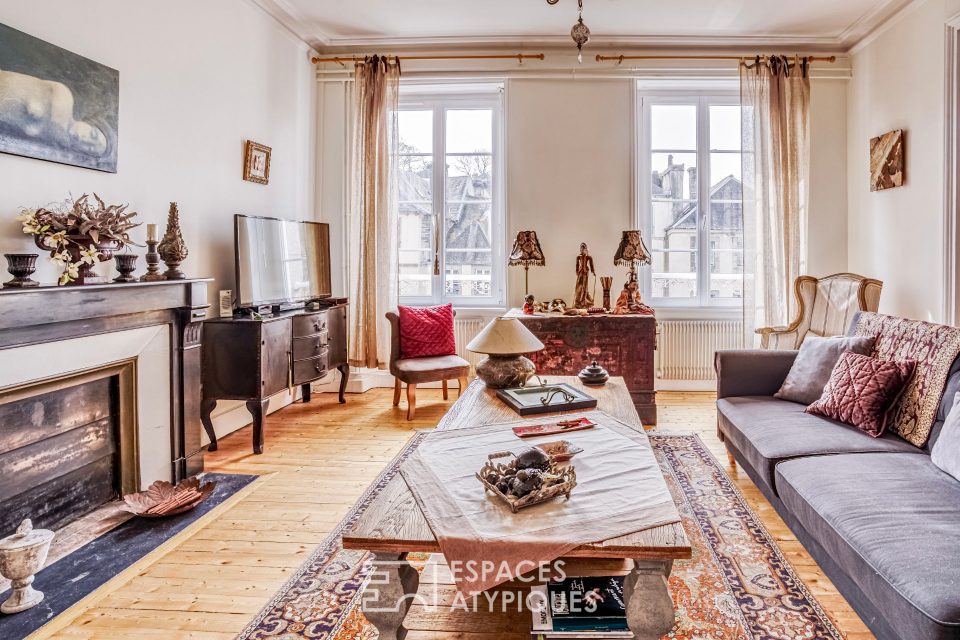 29600 MORLAIX - Duplex de style Haussmanien en coeur de ville - Réf. 1151EAF