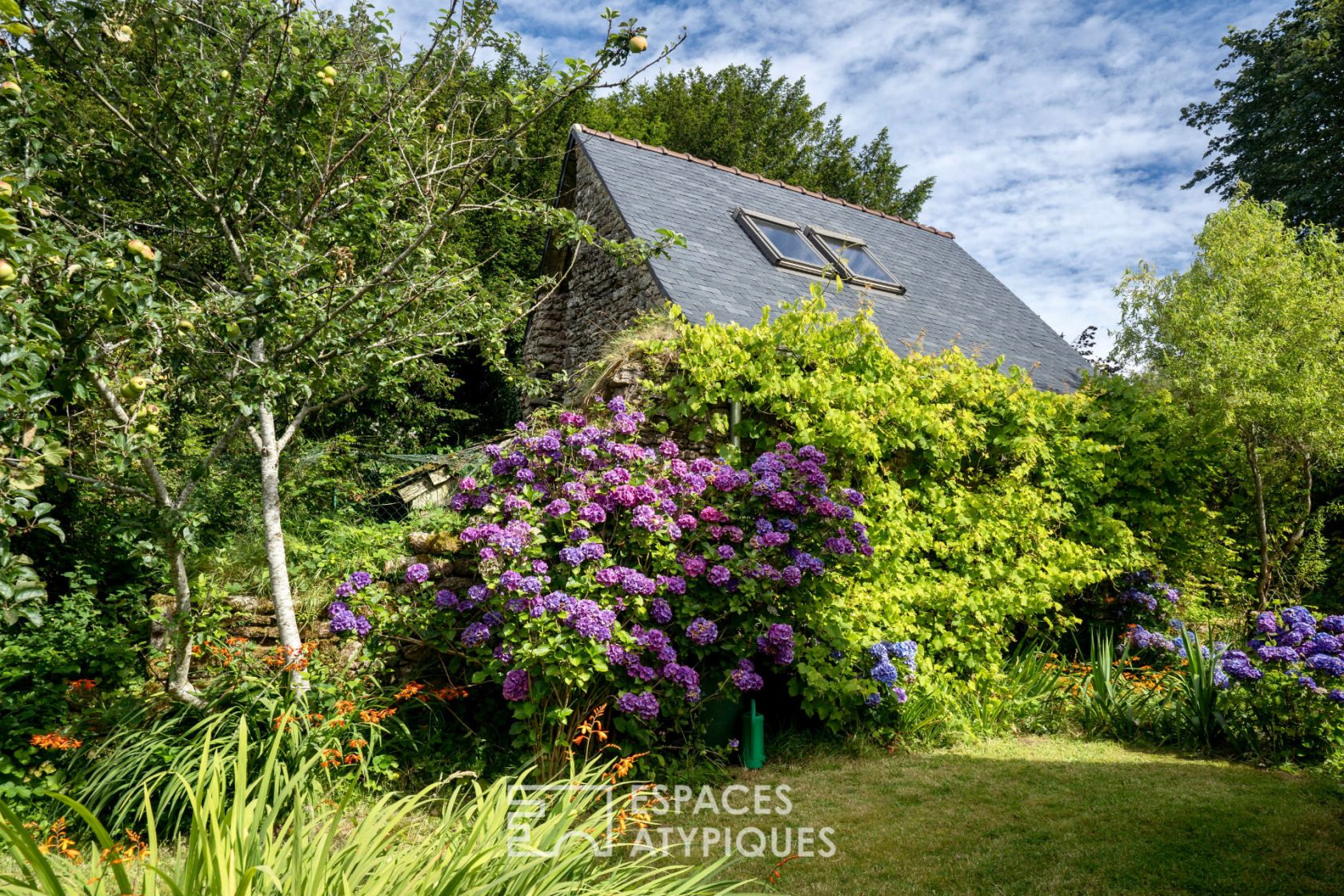 Maison d’architecte dans son écrin de verdure
