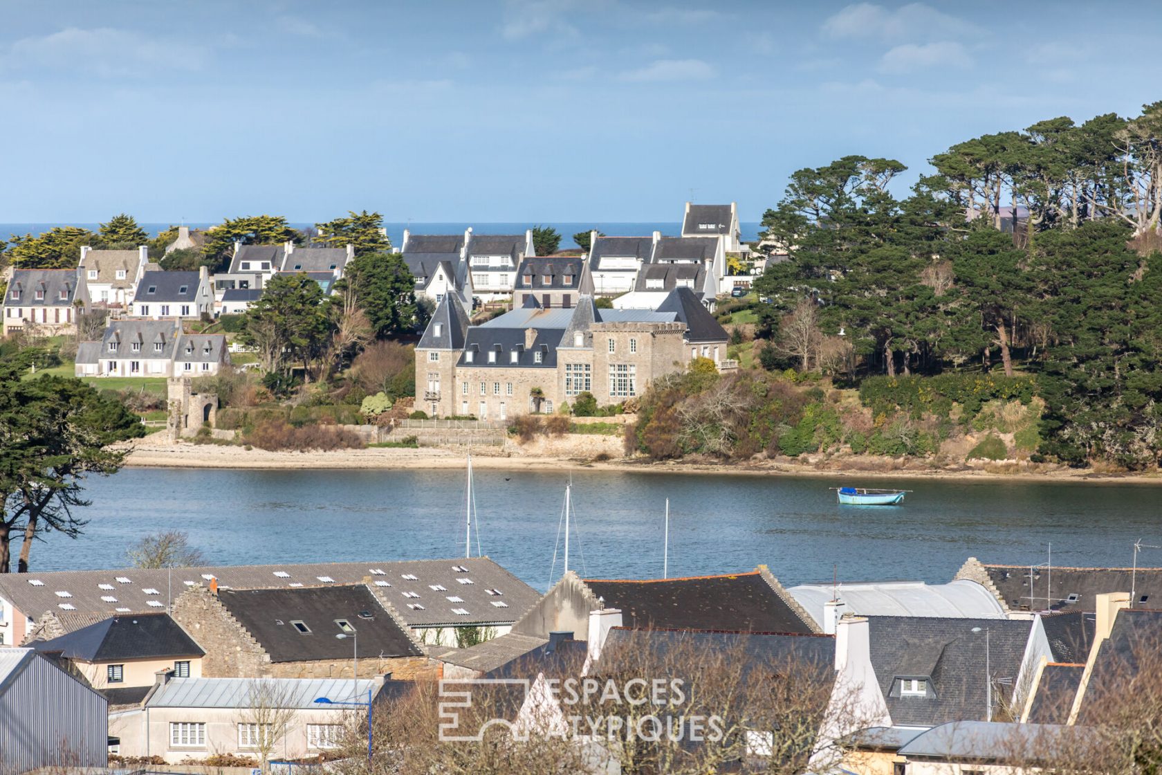 Maison familiale en vue mer