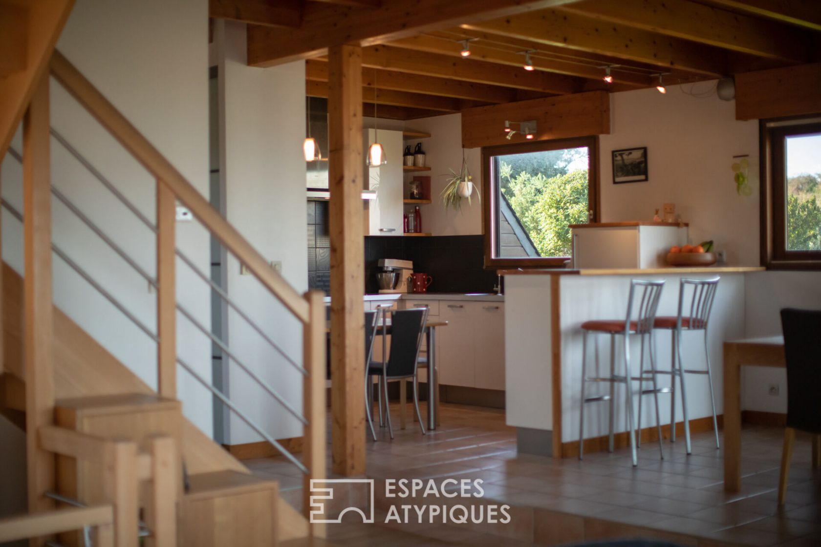 Maison familiale en vue mer