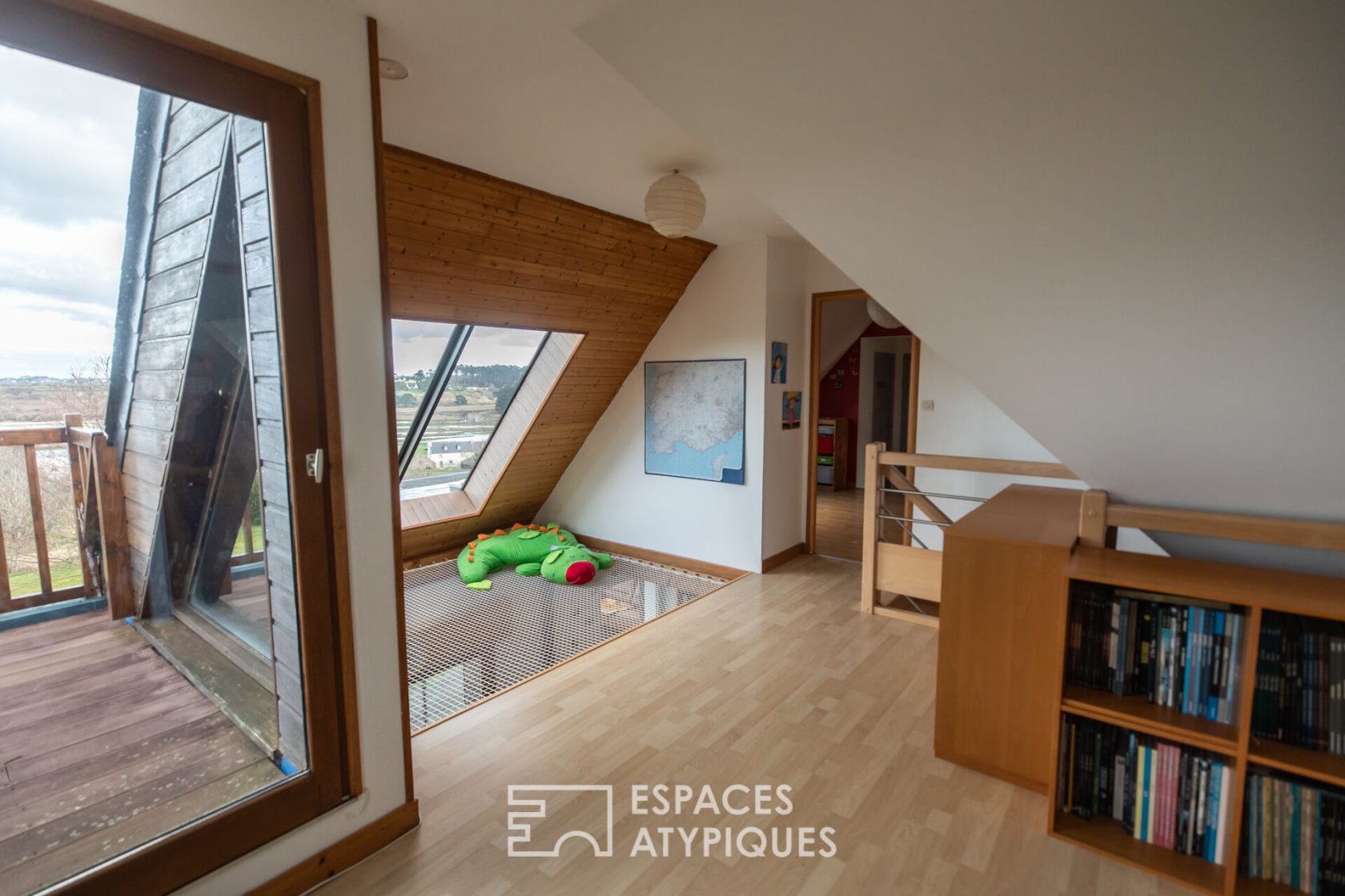 Maison familiale en vue mer