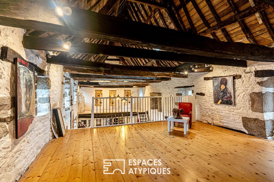 29690 HUELGOAT - Atelier d'artiste à réinventer - Réf. 1298EAF