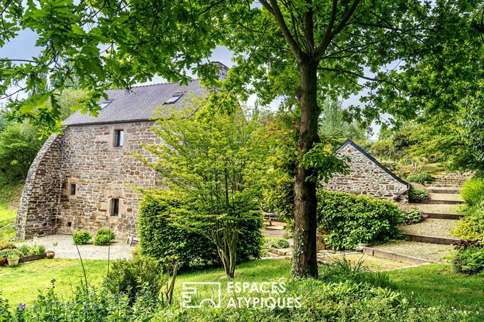 Somptueux moulin Seigneurial à la rénovation contemporaine