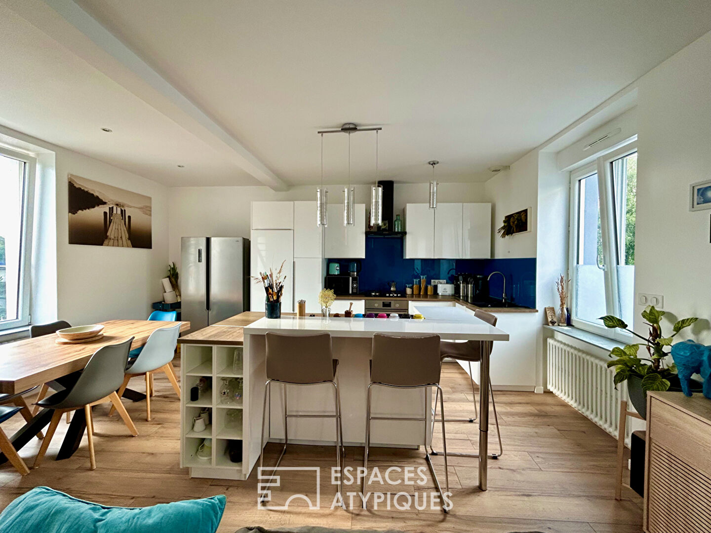 Brest- La maison de ville rénovée